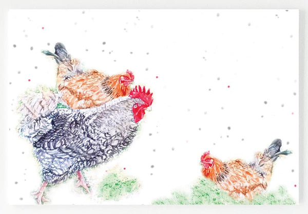 Ceramic Placemat - Hens Ahoy