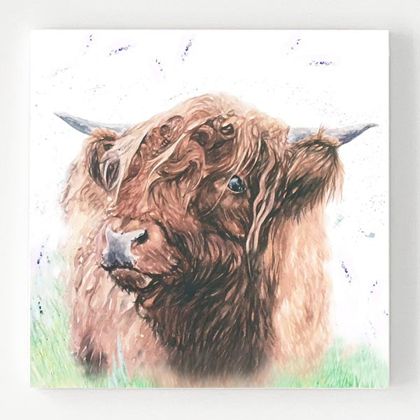 Ceramic Coaster - Highland Hamish