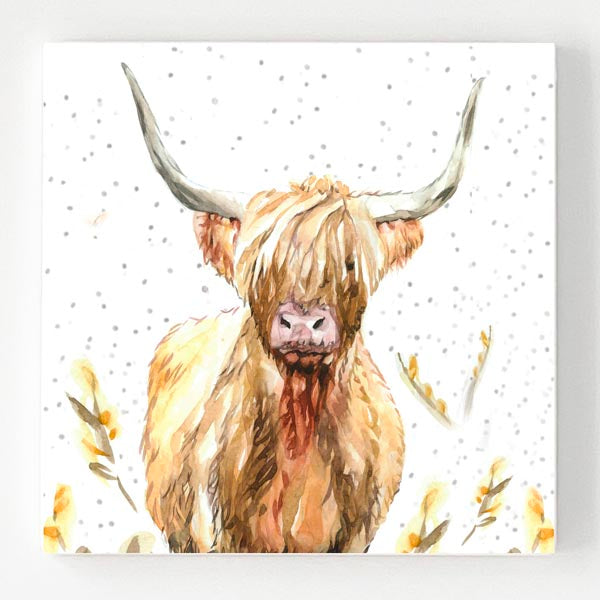 Ceramic Coaster - Highland Henry