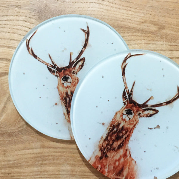 Glass Coaster - His Majesty