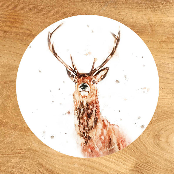 Glass Coaster - His Majesty