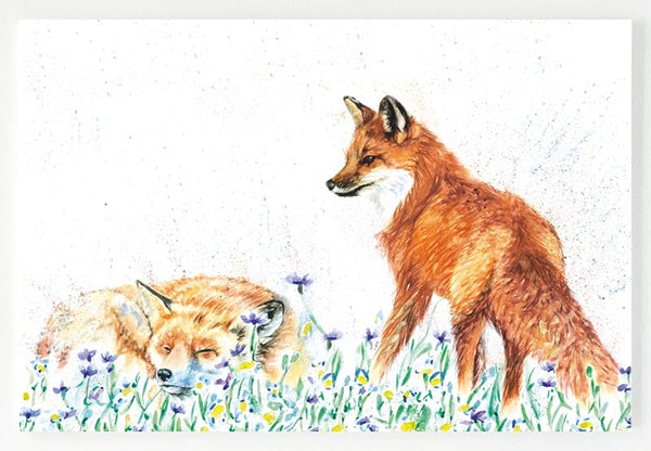 Ceramic Placemat - Let Sleeping Fox Lie