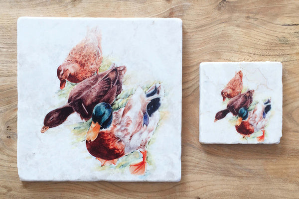 Small Trivet - Mallards
