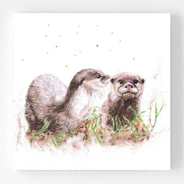 Ceramic Coaster - Otter Tales