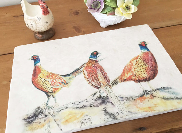 Small Sharing Board - Pheasant Bouquet