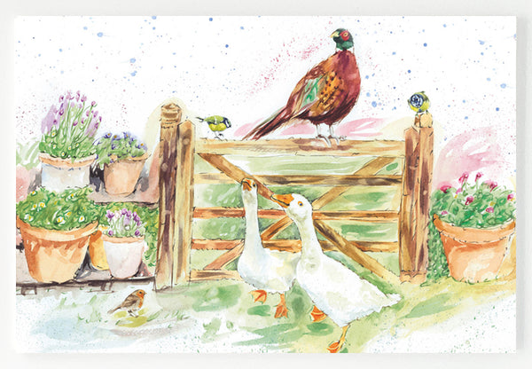 Ceramic Placemat - The Gardening Club