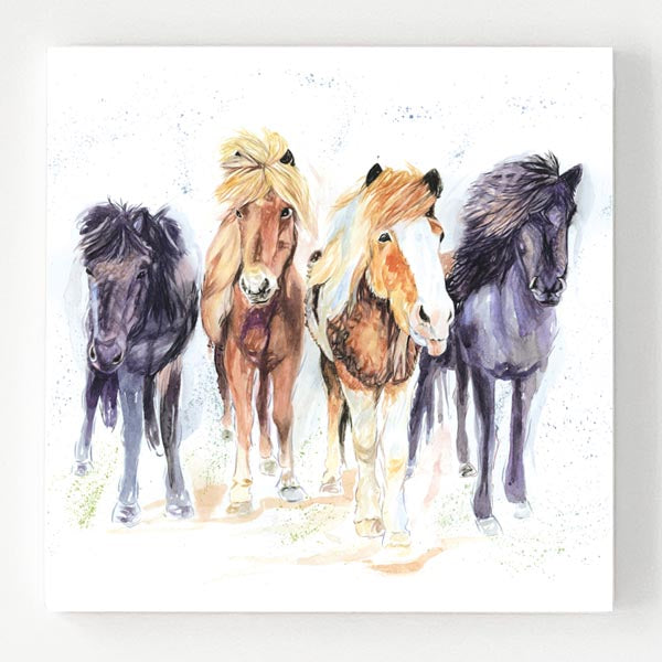 Ceramic Coaster - The Pony Club