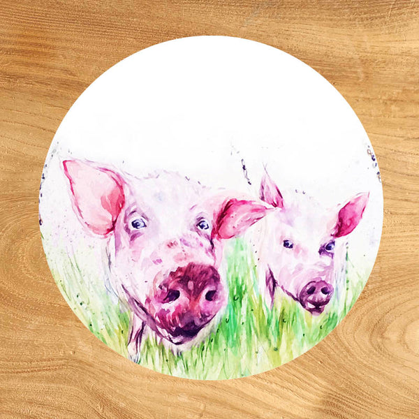Glass Coaster - Two's Company
