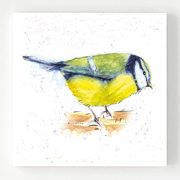 Ceramic Coaster - Blue Tit