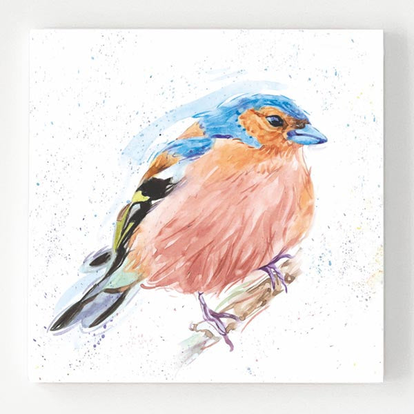 Ceramic Coaster - Chaffinch