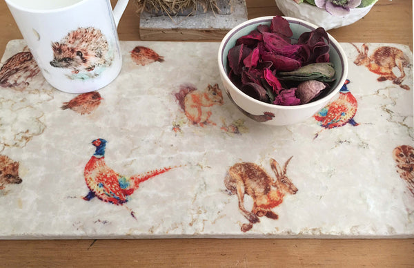 Large Sharing Board - Wildlife