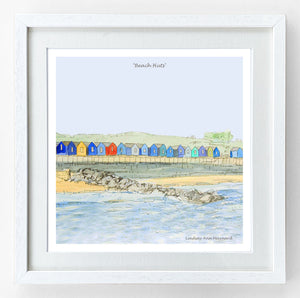 Fine Art Print - Beach Huts