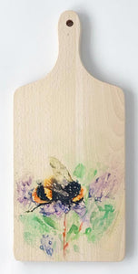 Paddle Chopping Board - Bee Ballet