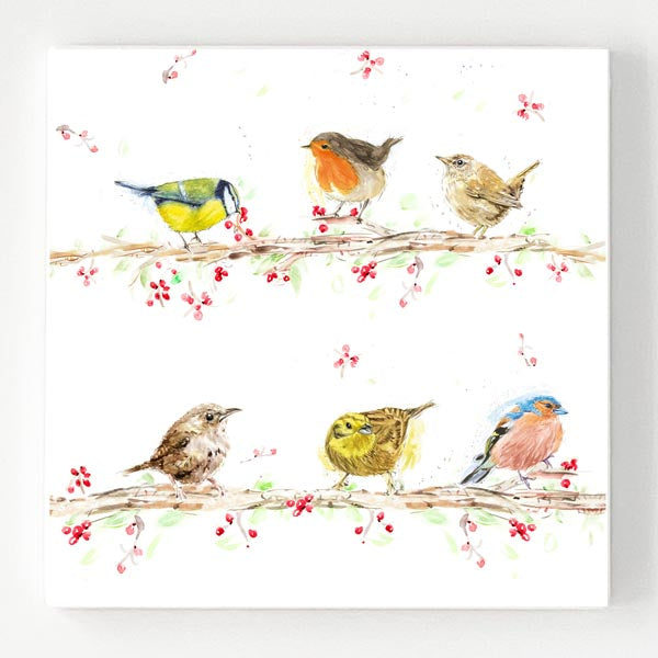 Ceramic Coaster - Berry Birds