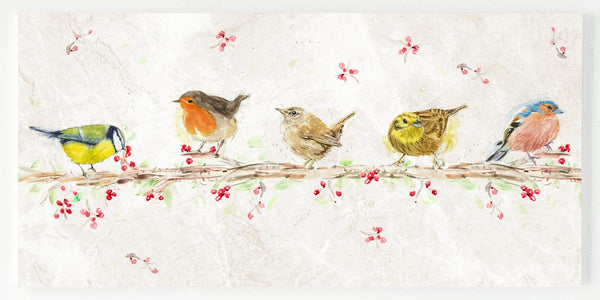 Ceramic Table Runner - Berry Birds
