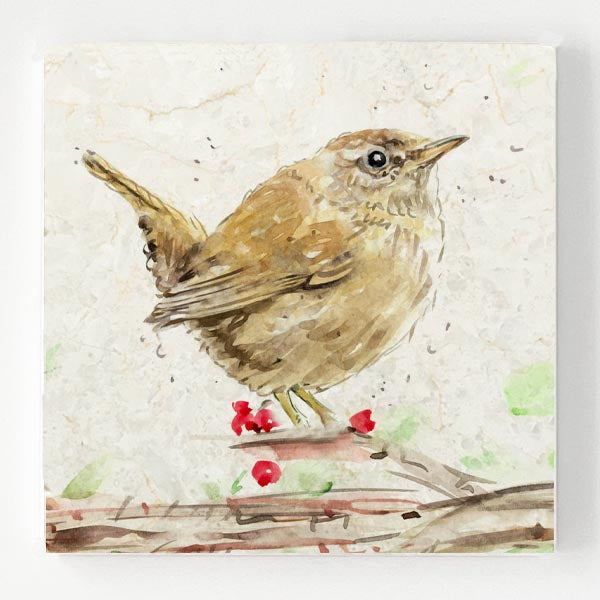 Marble Coaster - Berry Wren