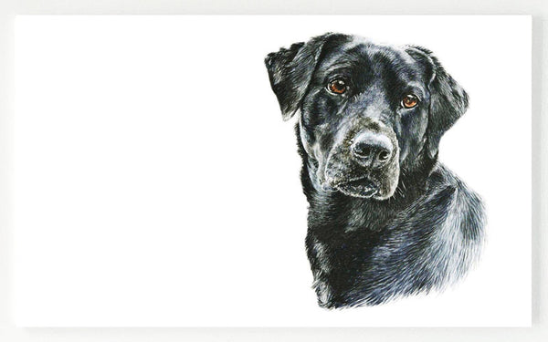 Ceramic Platter - Black Labrador