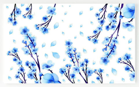 Ceramic Platter - Blue Blossom