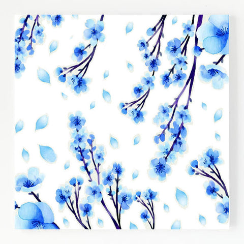 Ceramic Trivet - Blue Blossom