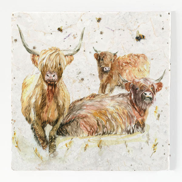 Small Trivet - Family Portrait