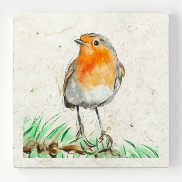 Marble Coaster - Firs 'n' Feathers