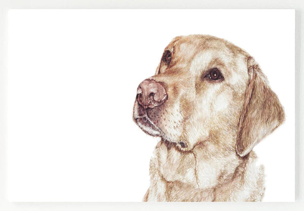 Ceramic Placemat - Golden Labrador