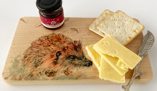 Beech Chopping Board - Little Hedgehog