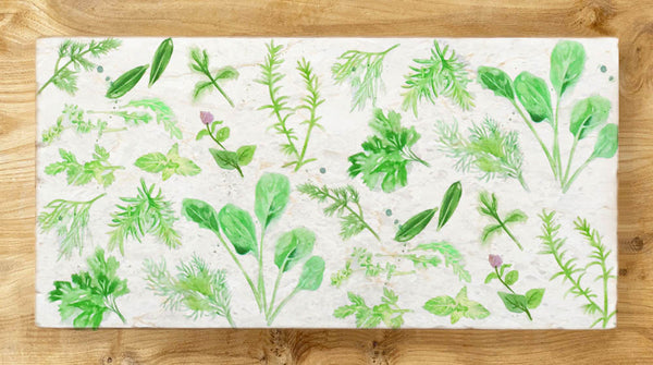 Large Sharing Board - Herb Garden