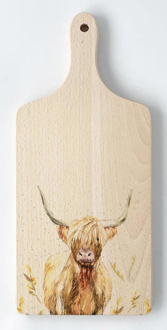 Paddle Chopping Board - Highland Henry