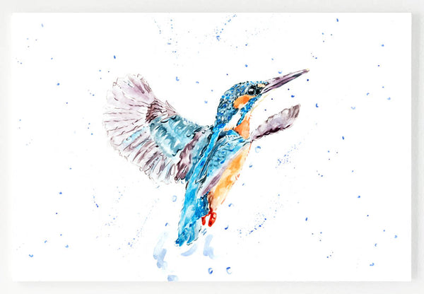 Ceramic Placemat - Kingfisher
