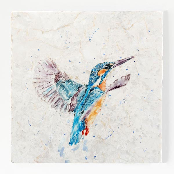 Large Trivet - Kingfisher
