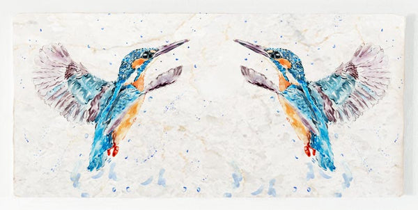 Large Platter - Kingfisher