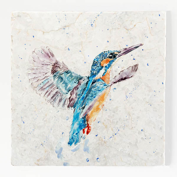 Small Trivet - Kingfisher