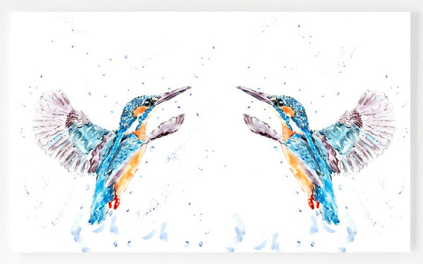 Ceramic Platter - Kingfisher