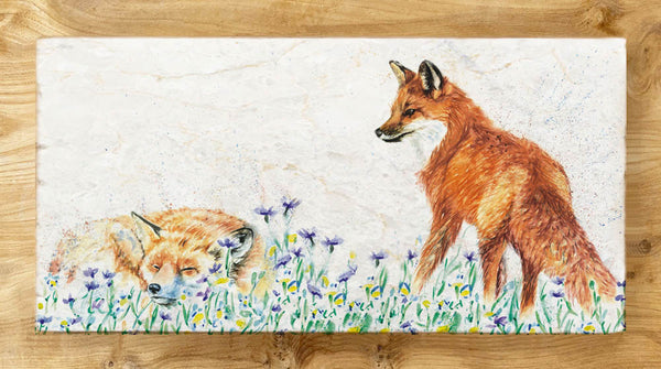 Large Sharing Board - Let Sleeping Fox Lie