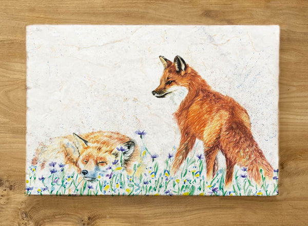 Small Sharing Board - Let Sleeping Fox Lie