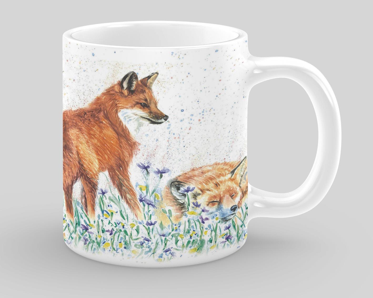 Fine Bone China Mug - Let Sleeping Fox lie