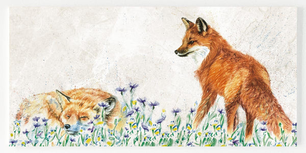 Ceramic Table Runner - Let Sleeping Fox Lie