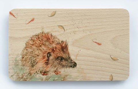 Beech Chopping Board - Little Hedgehog