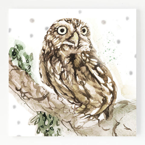 Ceramic Trivet - Little Owl