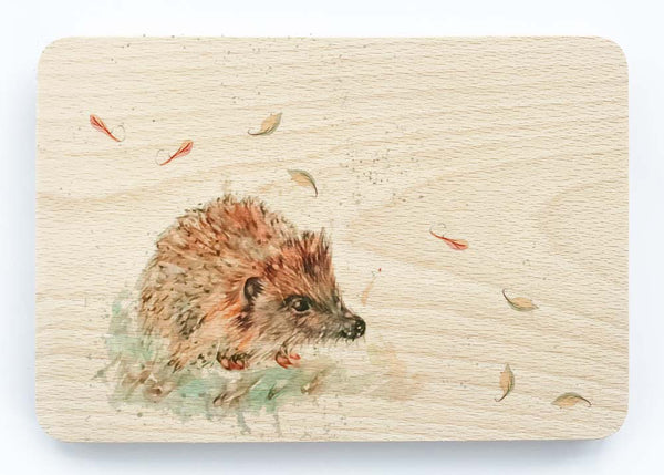 Beech Chopping Board - Little Hedgehog