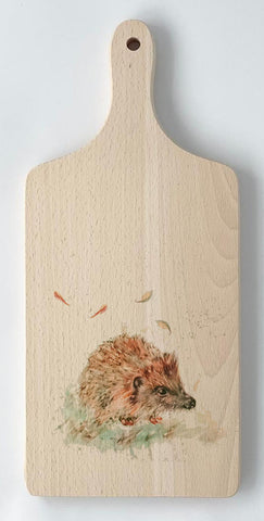 Paddle Chopping Board - Little Hedgehog