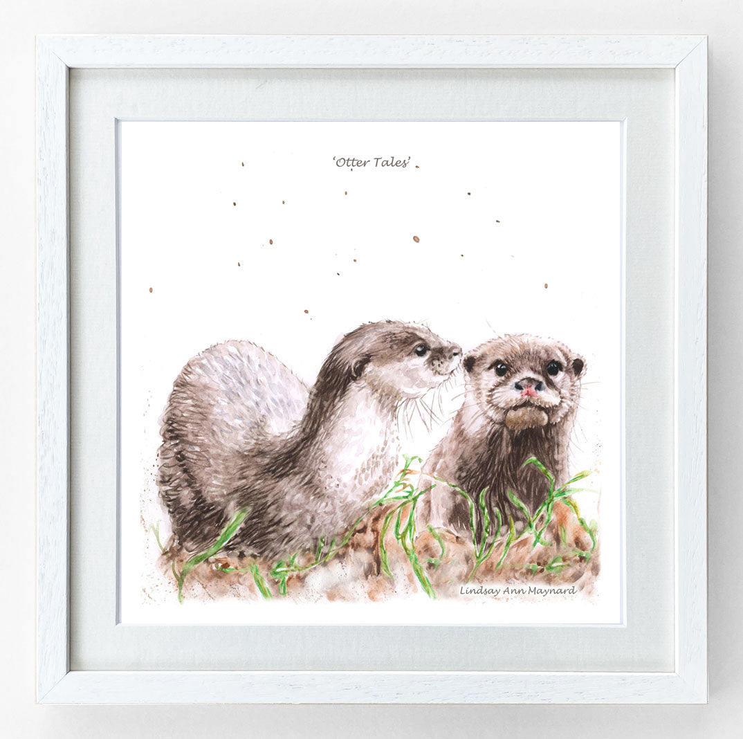 Fine Art Print - Otter Tales