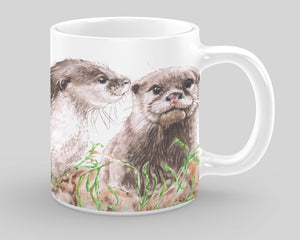 Fine Bone China Mug - Otter Tales