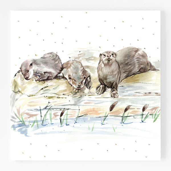 Ceramic Trivet - Otter Lodge