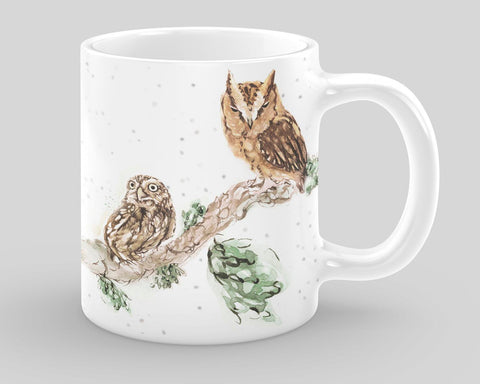 Fine Bone China Mug - Owl Shapes 'n' Sizes