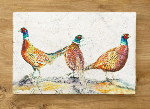 Small Sharing Board - Pheasant Bouquet
