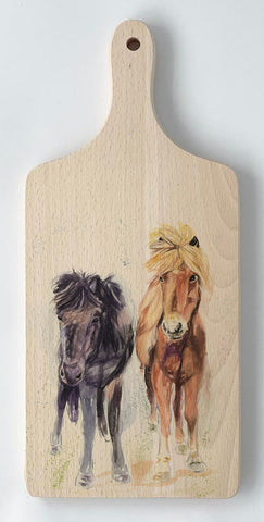 Paddle Chopping Board - The Pony Club