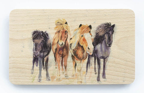 Beech Chopping Board - Pony Club