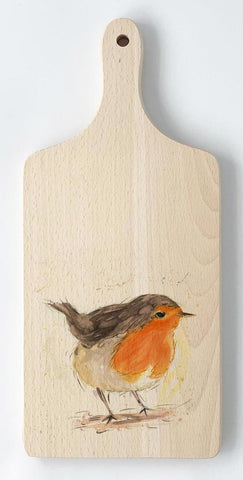 Paddle Chopping Board - The Usual Suspects Robin